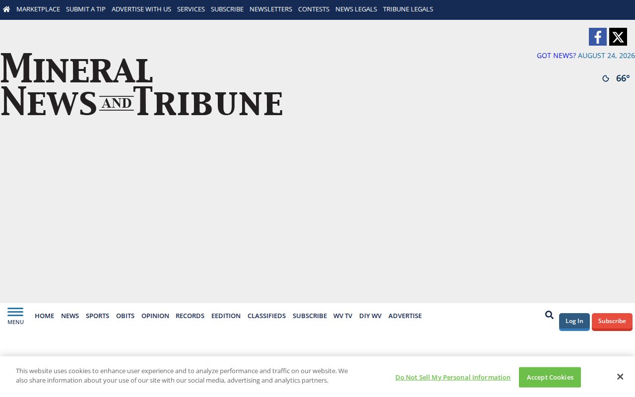 Mineral News and Tribune regional news landing page serving Westernport